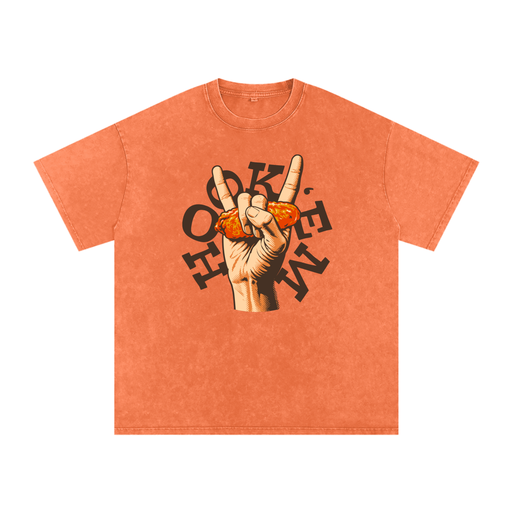Snow Washed Hookem Shirt