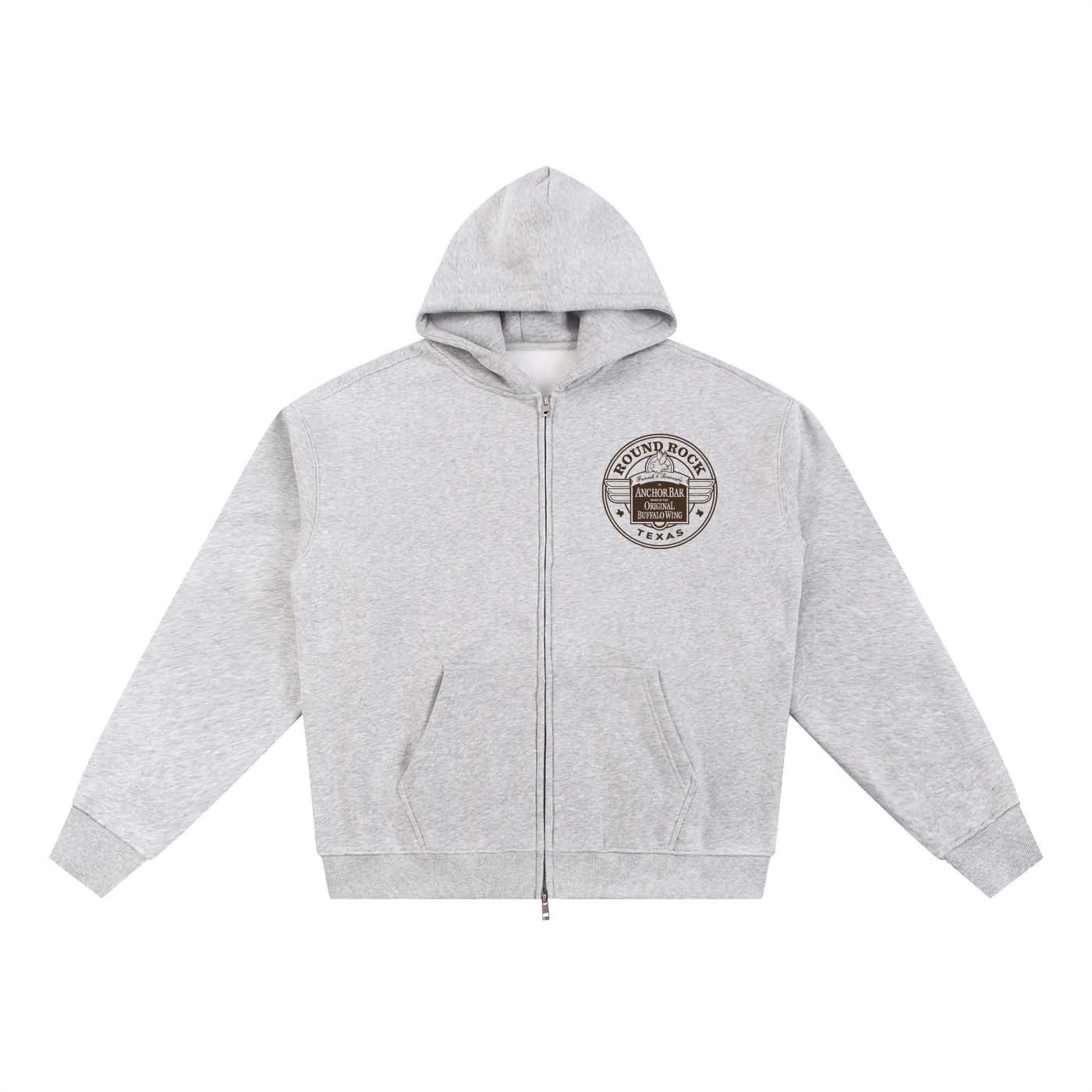 Essential Fleece Zip-Through Hoodie