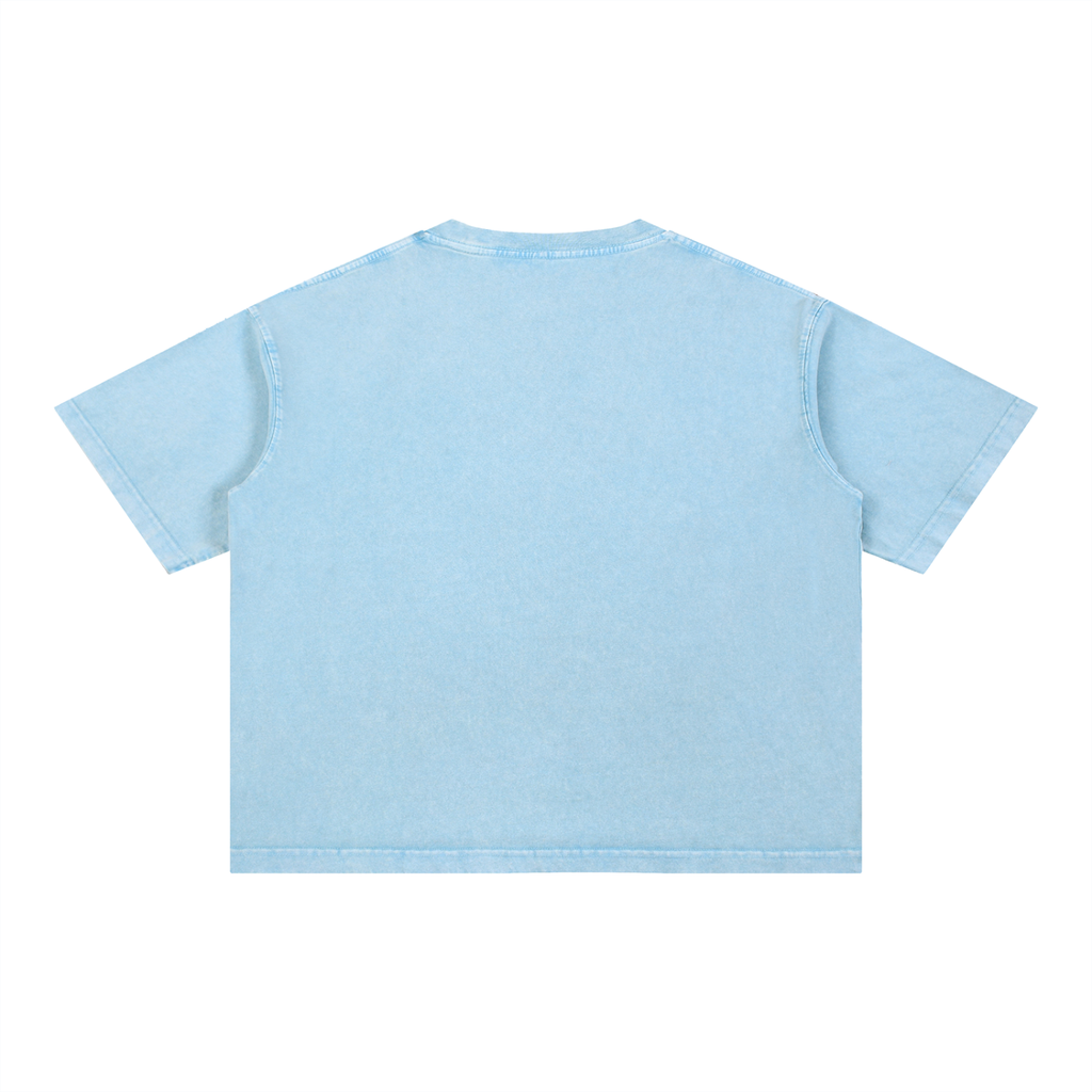Wing Woman Mineral Wash Boxy Cotton T-Shirt