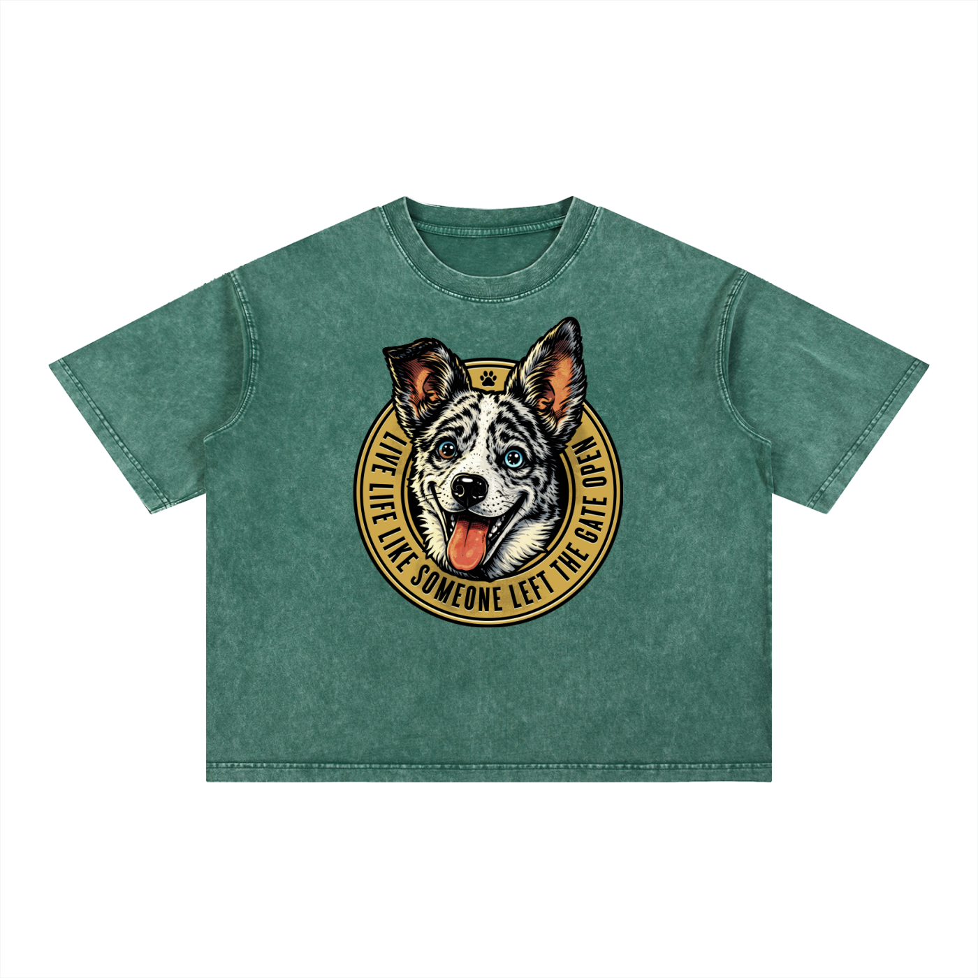 Willow Mineral Wash Boxy Cotton T-Shirt