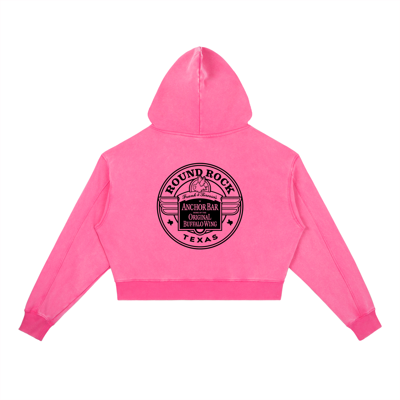 We Wear Pink Vintage Washed Heavyweight Hoodie