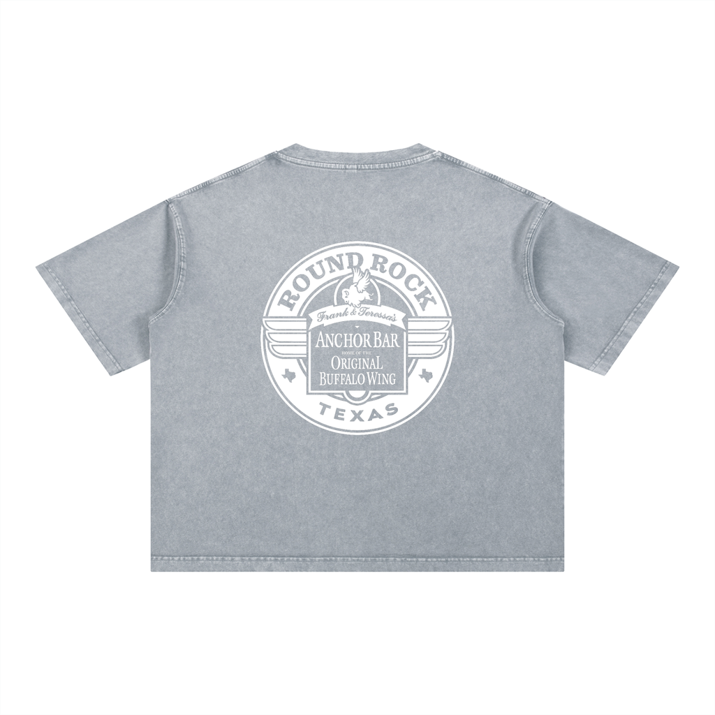 Josh Potato Mineral Wash Boxy Cotton T-Shirt