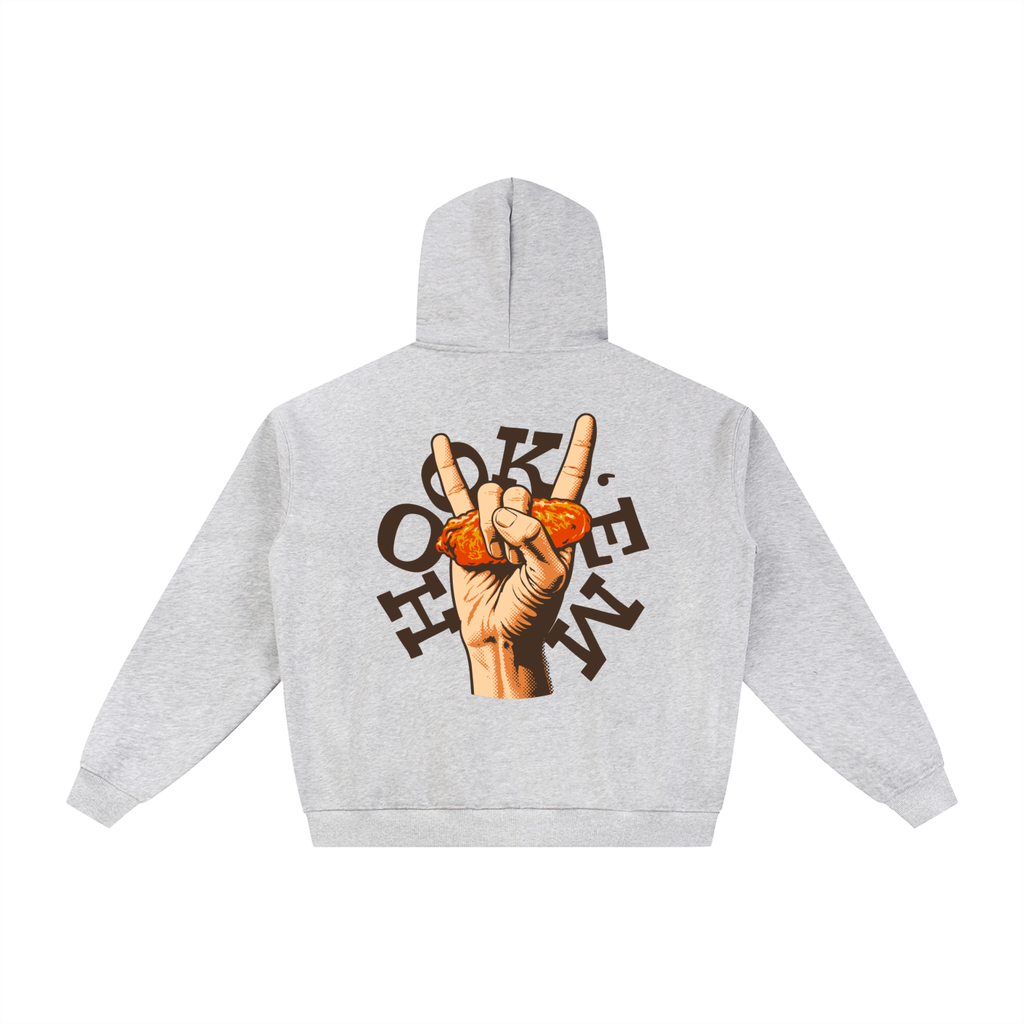 Essential Fleece Zip-Through Hoodie