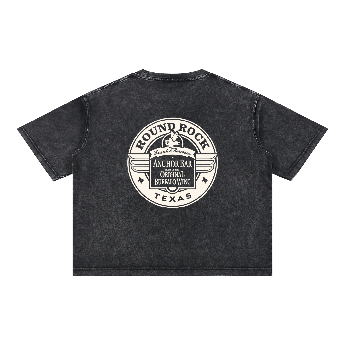 Bob Ross Mineral Wash Boxy Cotton T-Shirt