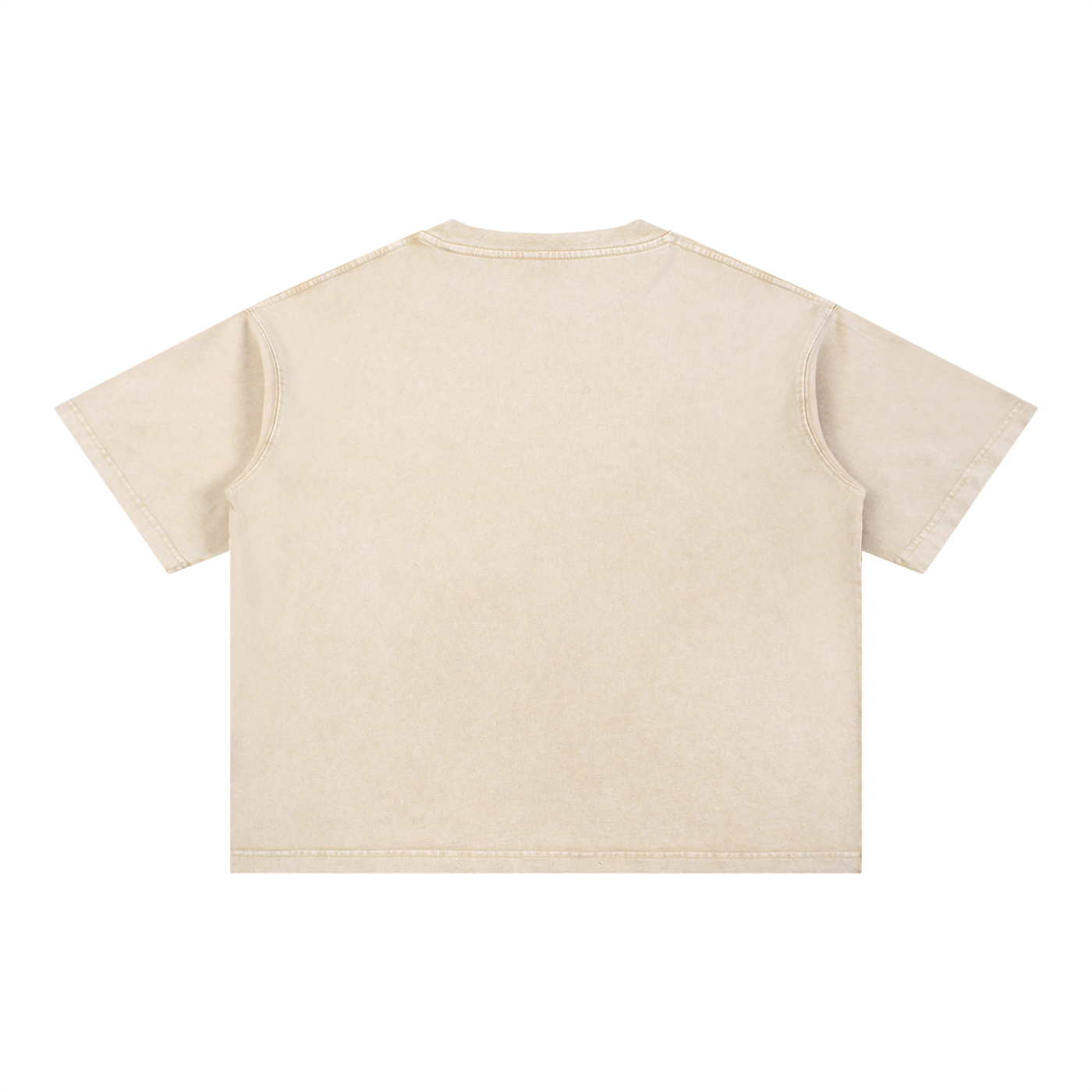 Anchor Bark Mineral Wash Boxy Cotton T-Shirt
